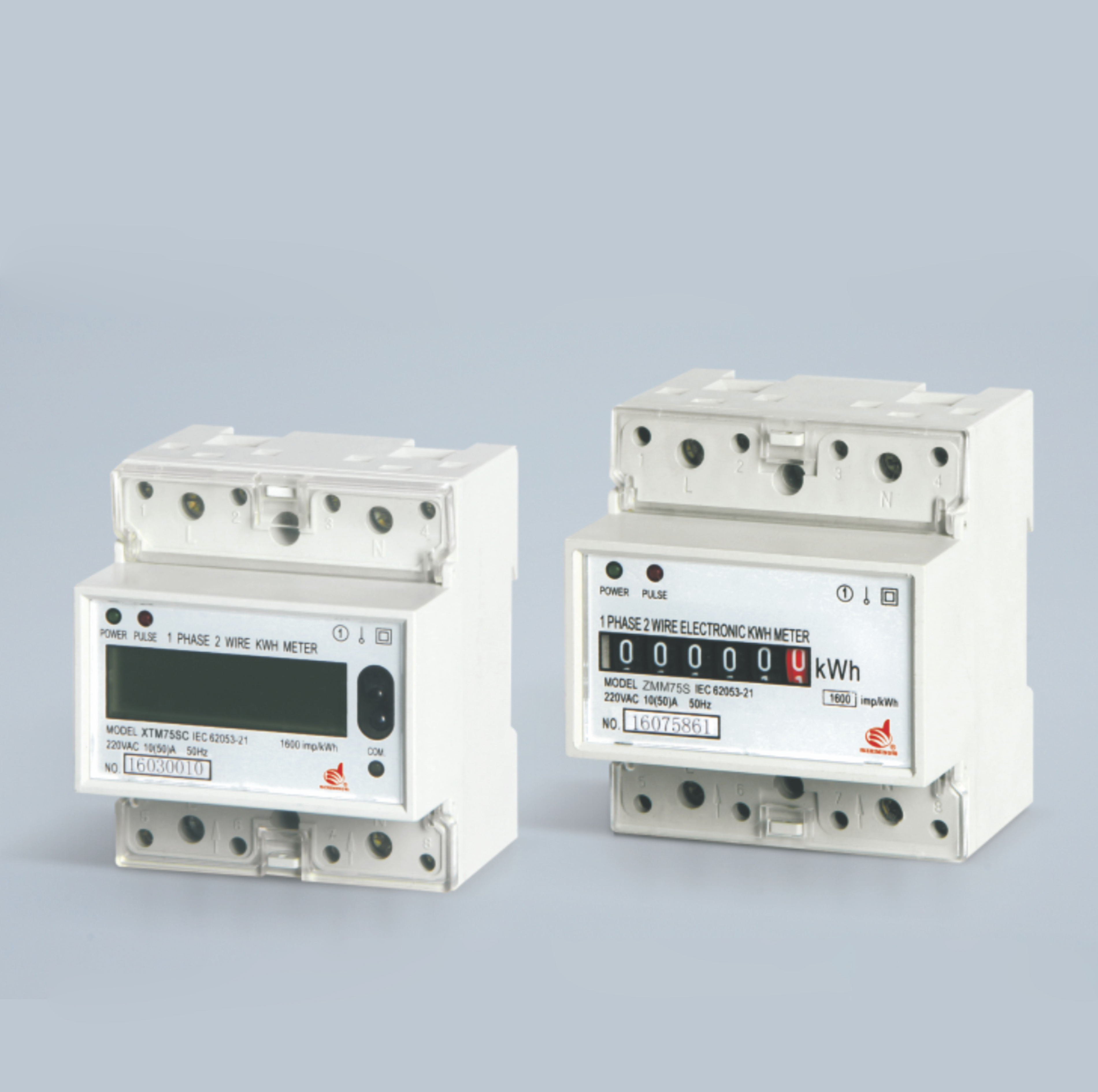 ZMM75S/SA/SC Single Phase Electronic DIN-rail Active Energy Meter