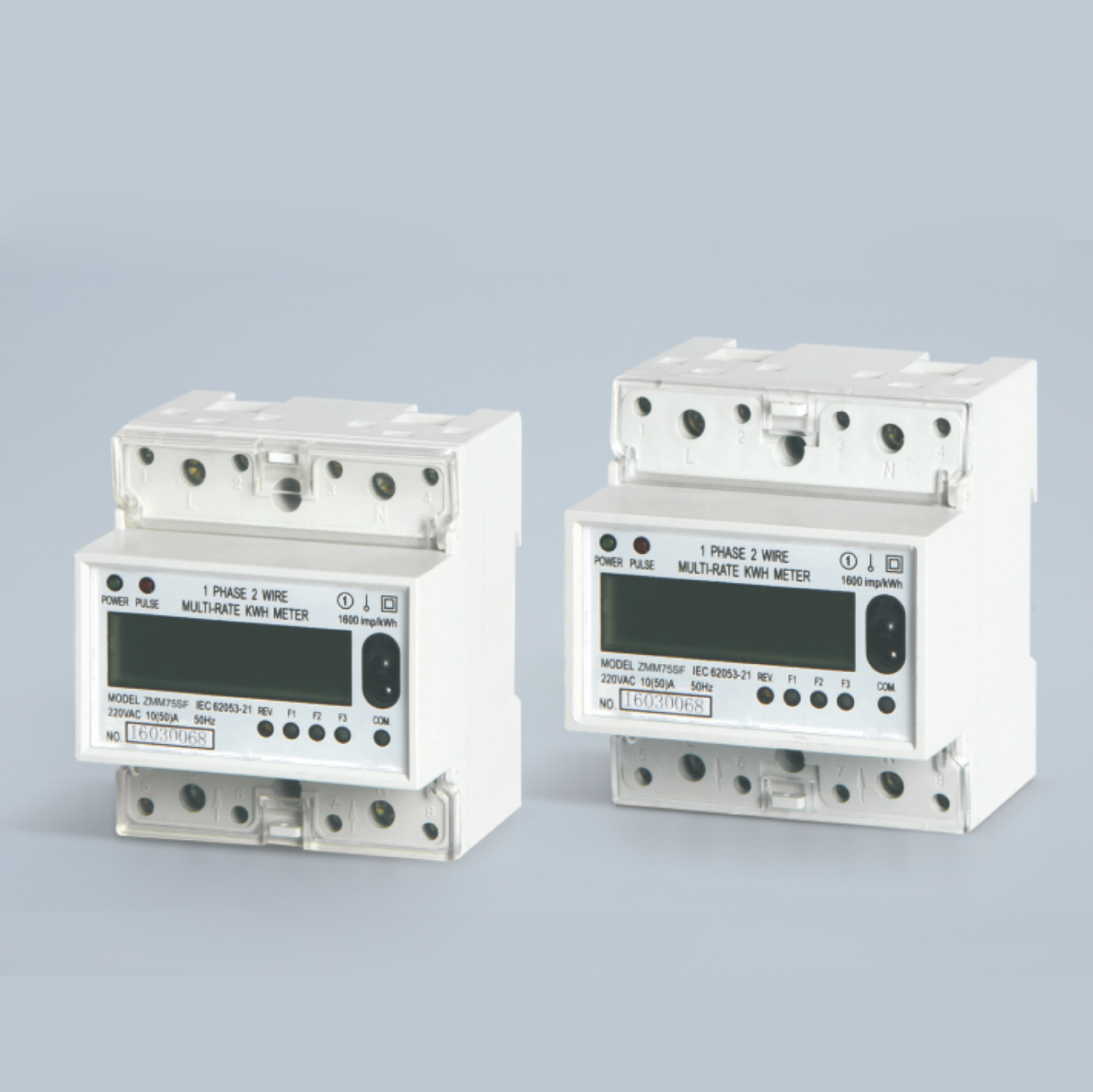 ZMM75SF Single Phase Electronic DIN-rail Active Energy Meter